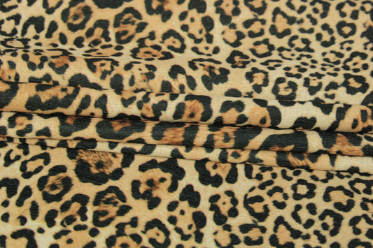 Tissu crêpe - imprimé leopard - photo 2/5 | So Tissus