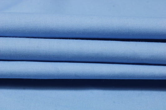 Tissu toile coton - bleu ciel - photo 2/4 | So Tissus