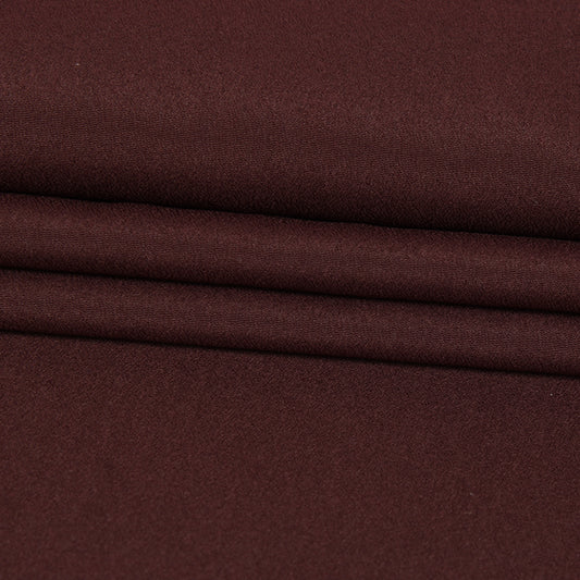 Tissu crêpe de chine - bordeaux - photo 2/4 | So Tissus