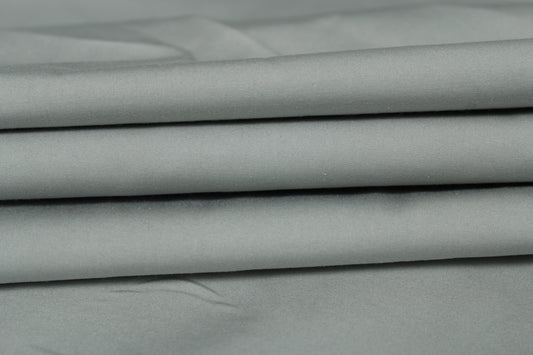 Tissu popeline de coton premium - gris perle - photo 2/4 | So Tissus