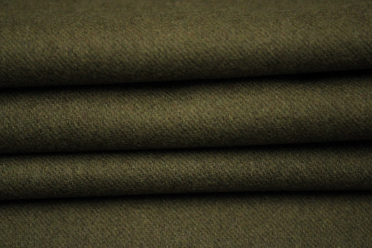 Tissu lainage - ton kaki - photo 2/4 | So Tissus