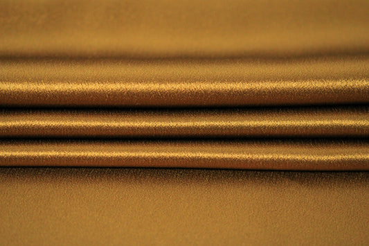 Tissu satin de soie - curcuma - photo 2/4 | So Tissus