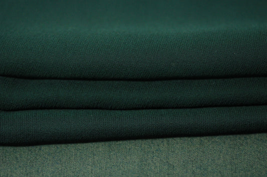Tissu mousseline de soie - vert pin - photo 2/4 | So Tissus