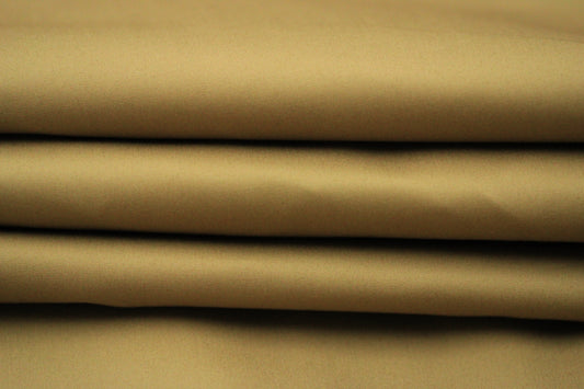 Tissu popeline de coton glacé - beige - photo 2/4 | So Tissus