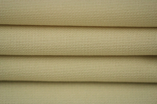 Tissu crêpe lourd texturé - écru - photo 2/4 | So Tissus
