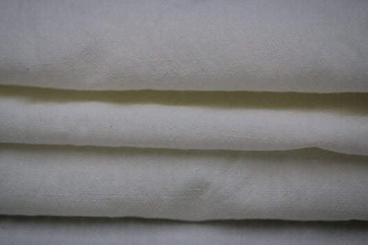 Tissu lin coton - craie - photo 2/4 | So Tissus