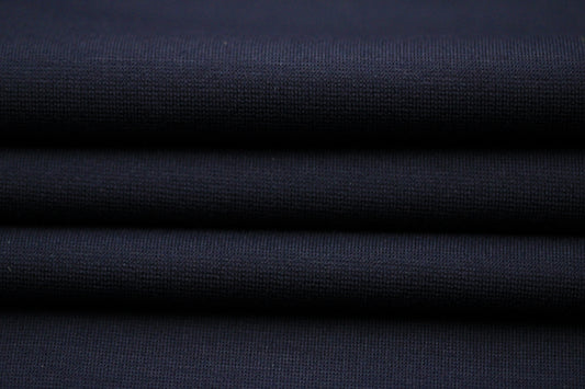 Tissu milano - bleu marine