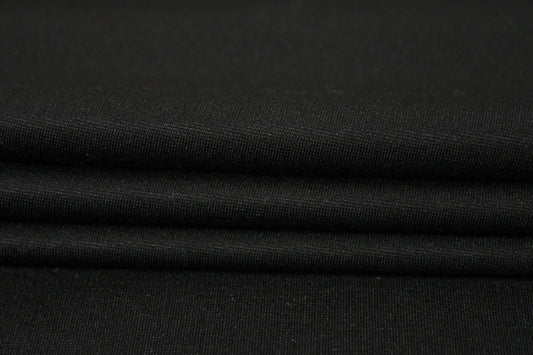 Tissu milano - noir - photo 2/3 | So Tissus