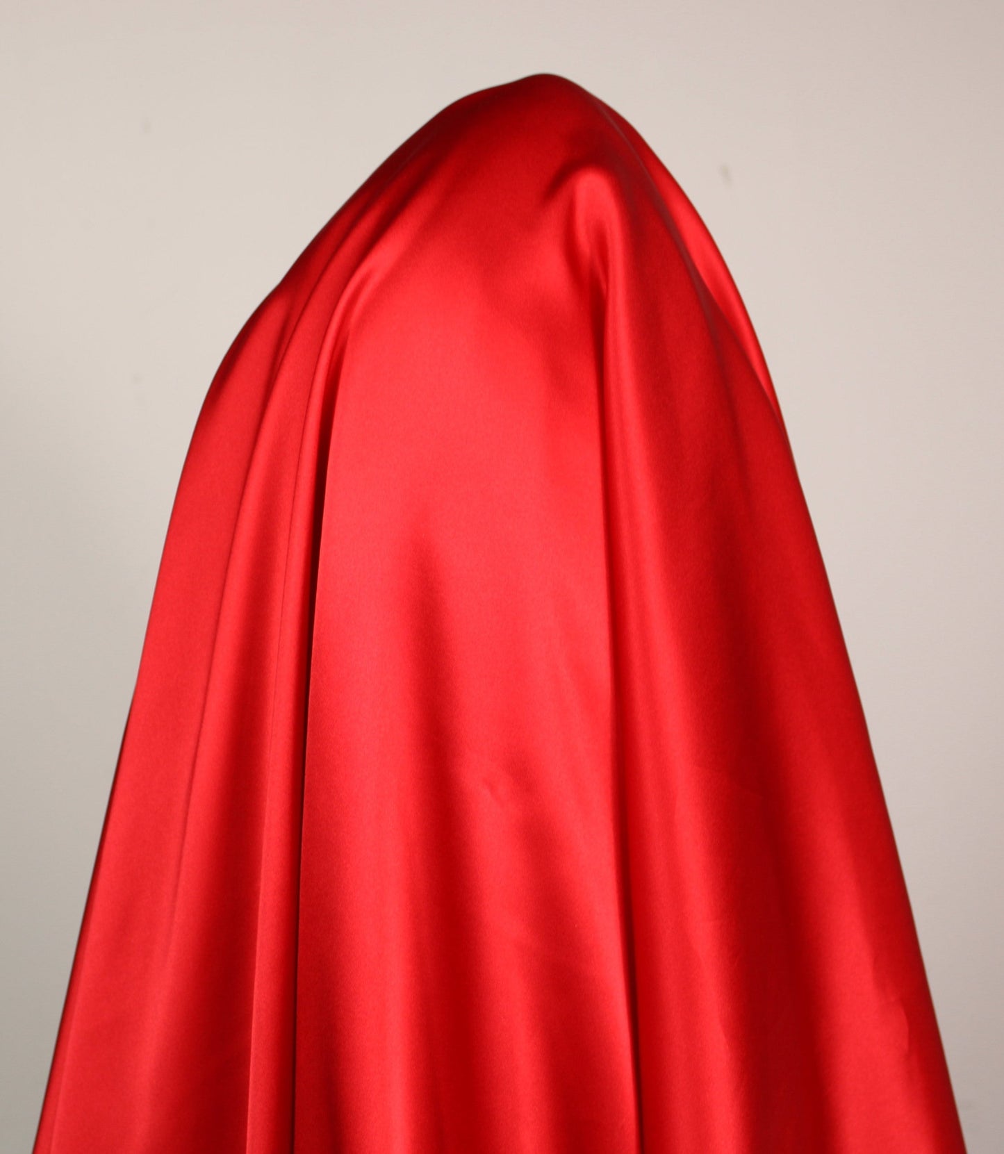 Tissu satin de soie - rouge - photo 3/3 | So Tissus