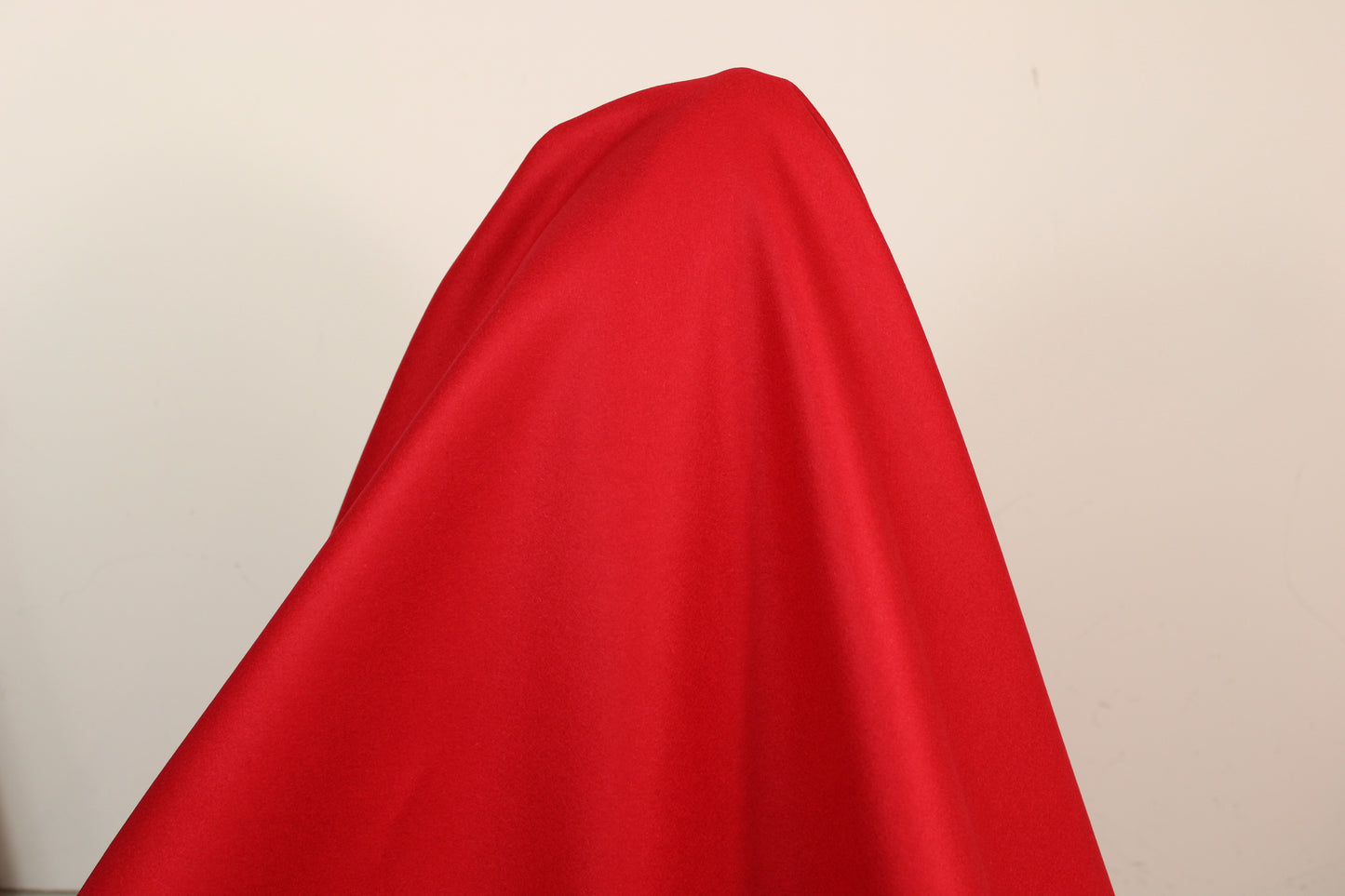 Tissu drap de laine et cachemire - rouge - photo 3/3 | So Tissus