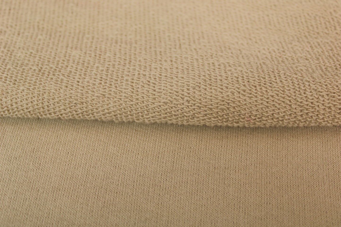 Tissu molleton - beige clair - photo 4/4 | So Tissus