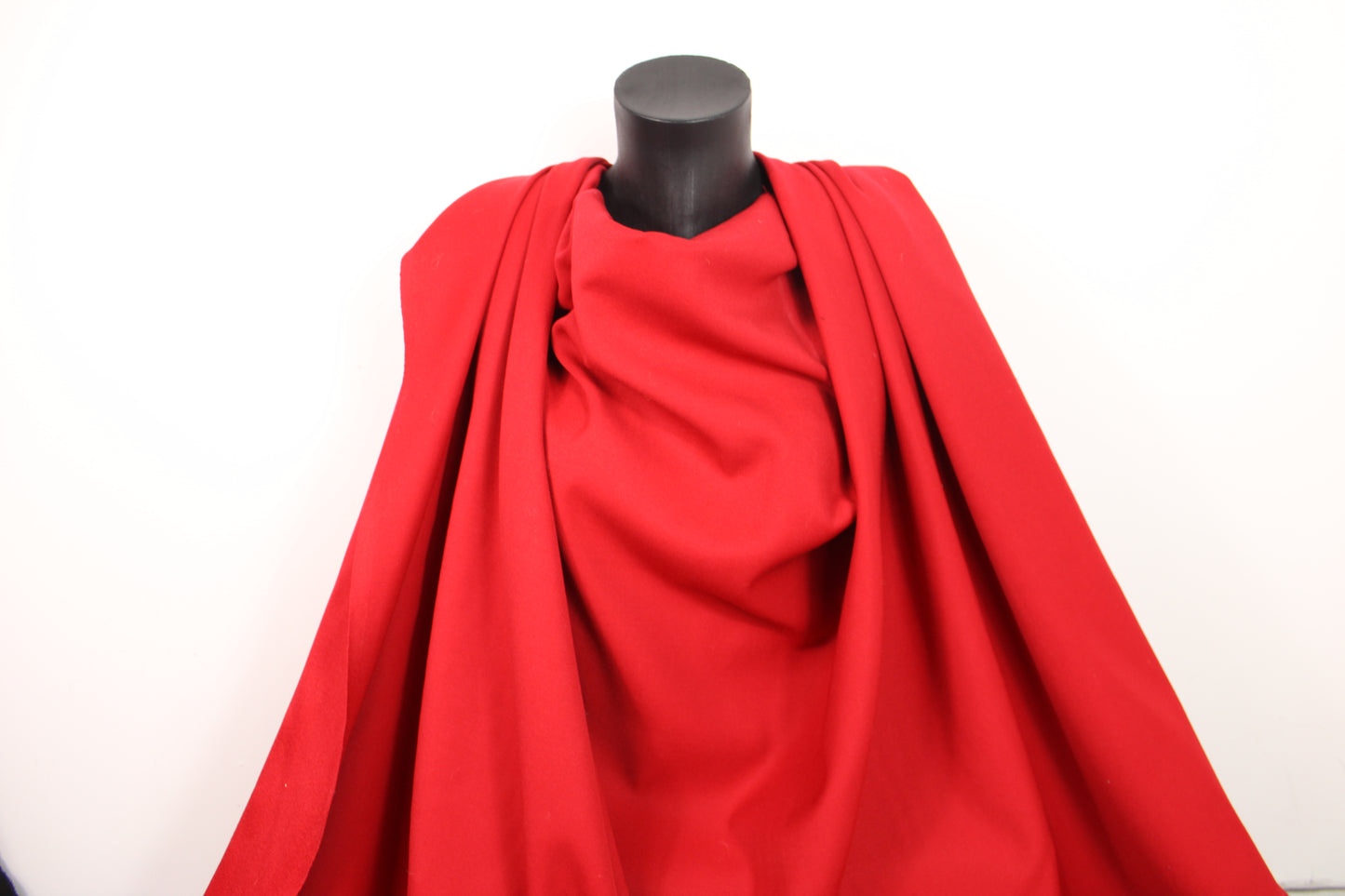 Tissu twill de laine - rouge - photo 4/4 | So Tissus