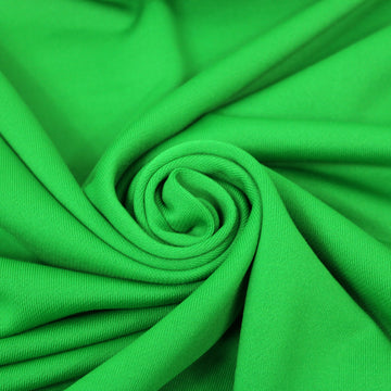 Tissu molleton french terry - vert gazon