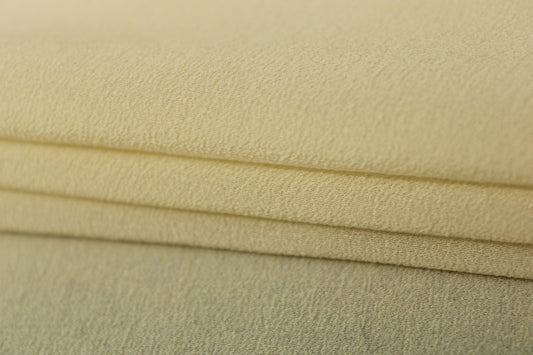 Tissu crêpe georgette de soie - ivoire - photo 2/4 | So Tissus