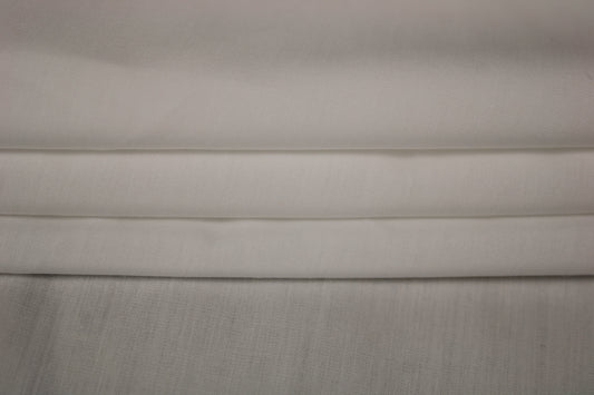 Tissu popeline coton premium - blanc - photo 2/4 | So Tissus
