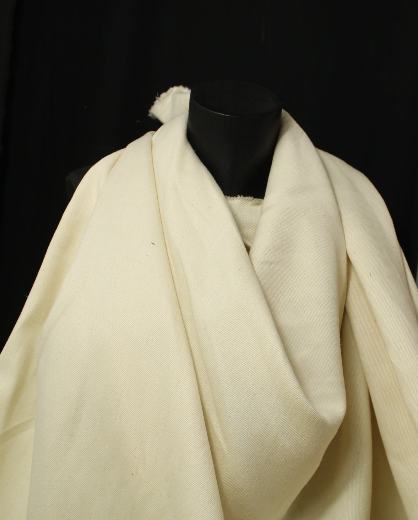 Tissu denim - naturel ( écru ) - photo 4/4 | So Tissus