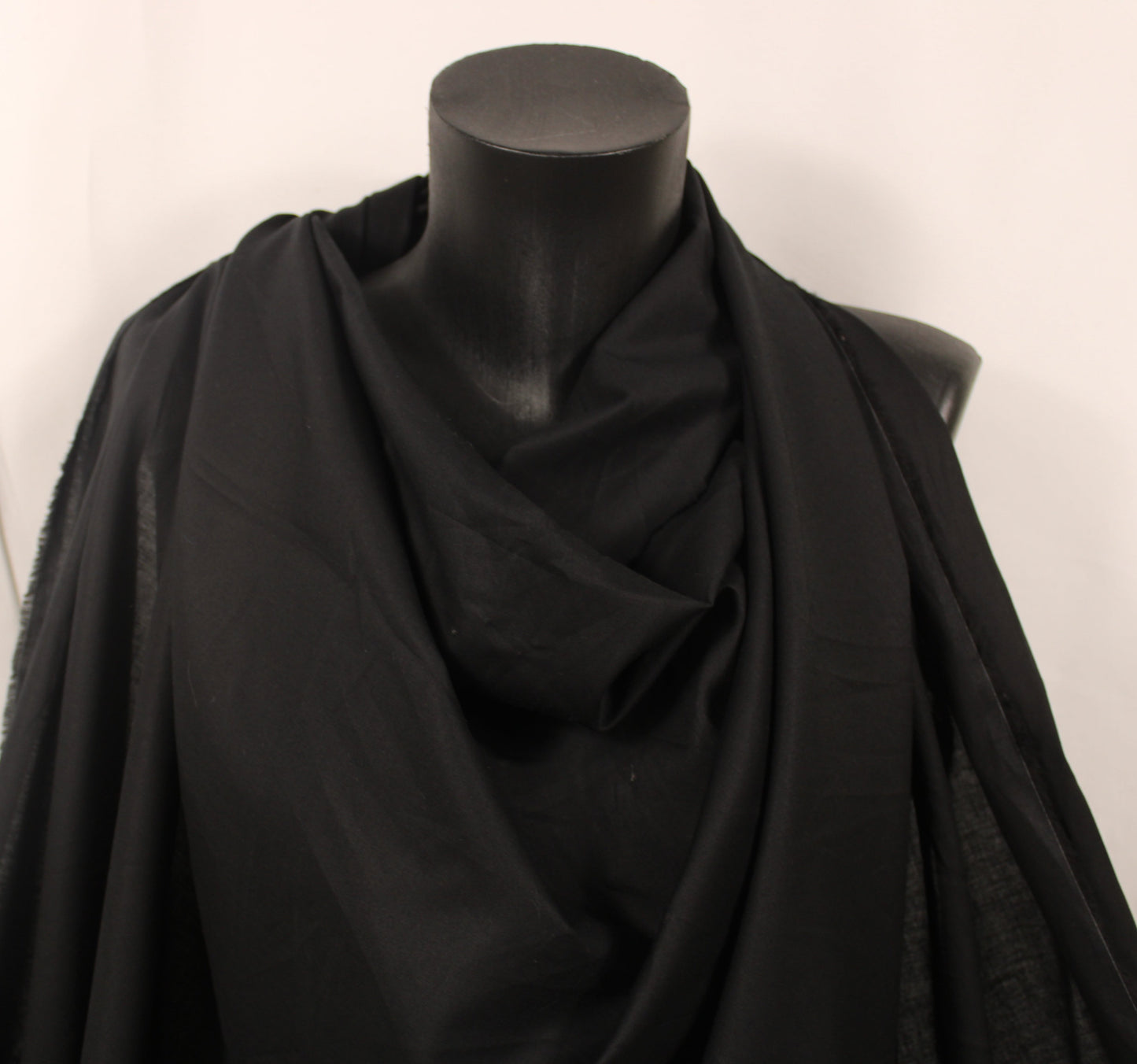 Tissu batiste de coton prestige - noir - photo 4/4 | So Tissus