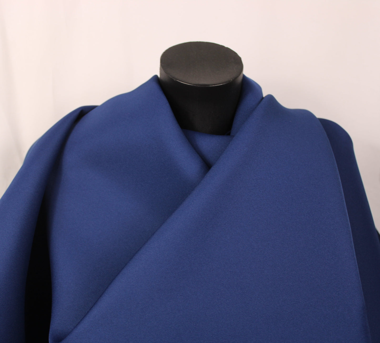 Tissu double toile sergé - bleu marine - photo 4/4 | So Tissus