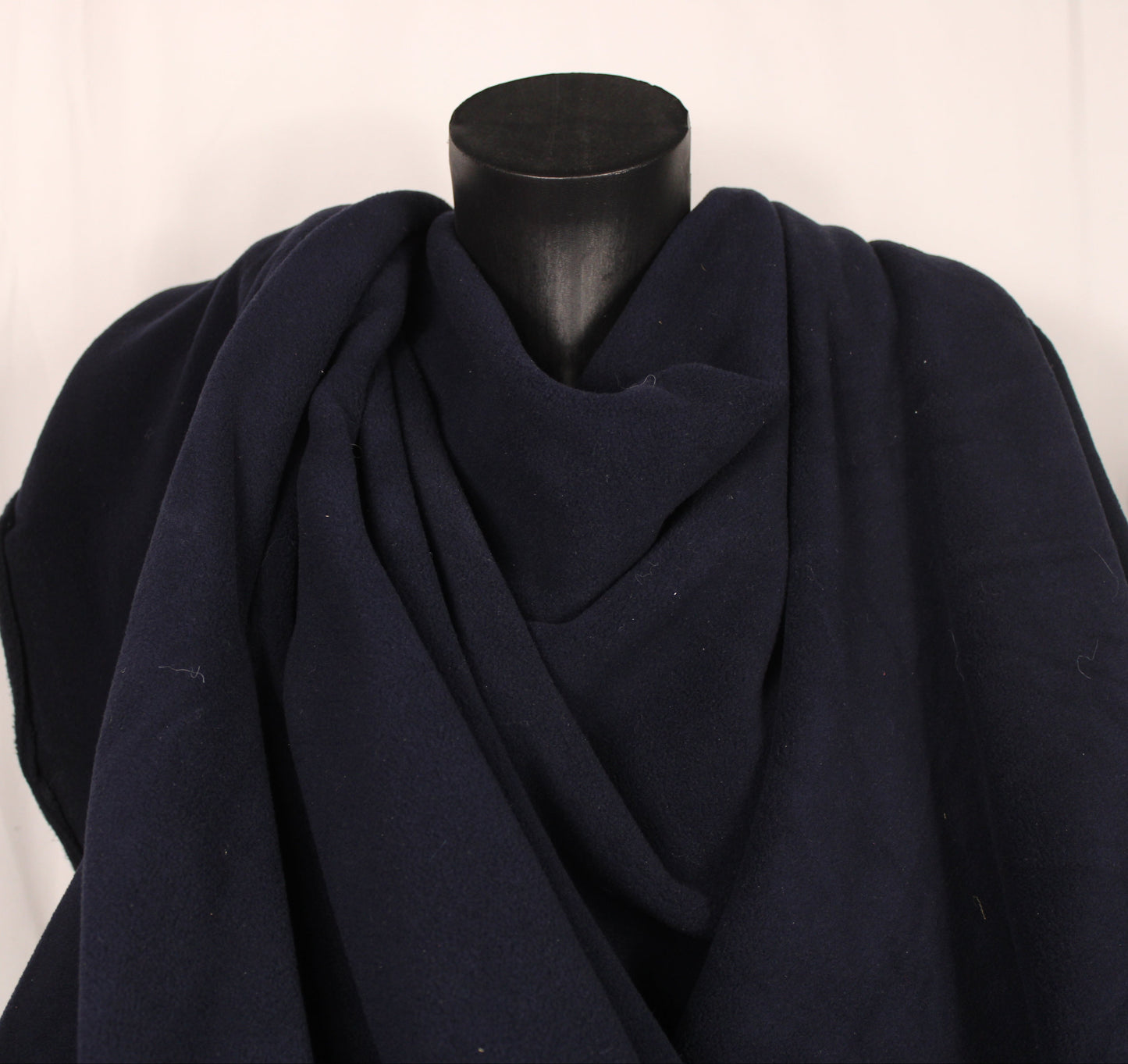 Tissu polaire - bleu marine foncé - photo 4/4 | So Tissus