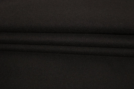 Tissu flanelle viscose - noir - photo 2/4 | So Tissus