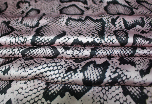 Tissu satin - imprimé reptile - photo 2/5 | So Tissus