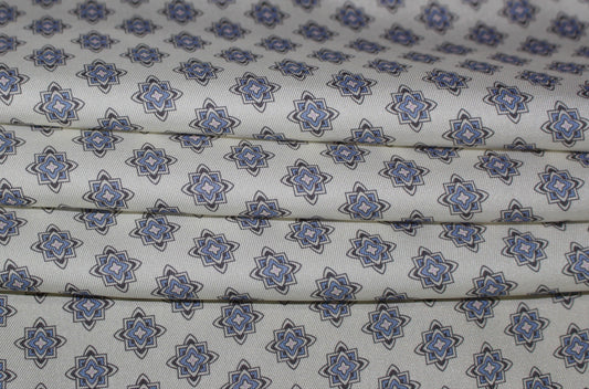 Tissu twill polyester imprimé baroque - photo 2/5 | So Tissus