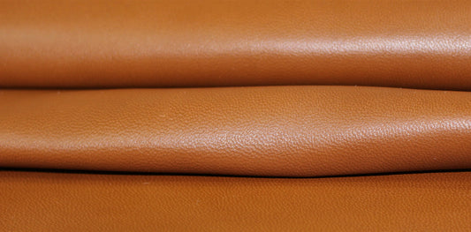Cuir d'agneau - marron clair - photo 2/2 | So Tissus