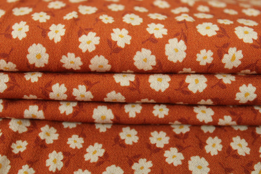 Tissu crêpe viscose - imprimé petites fleurs - photo 2/5 | So Tissus