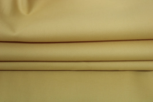 Tissu popeline de coton prestige - beige poudre - photo 2/3 | So Tissus