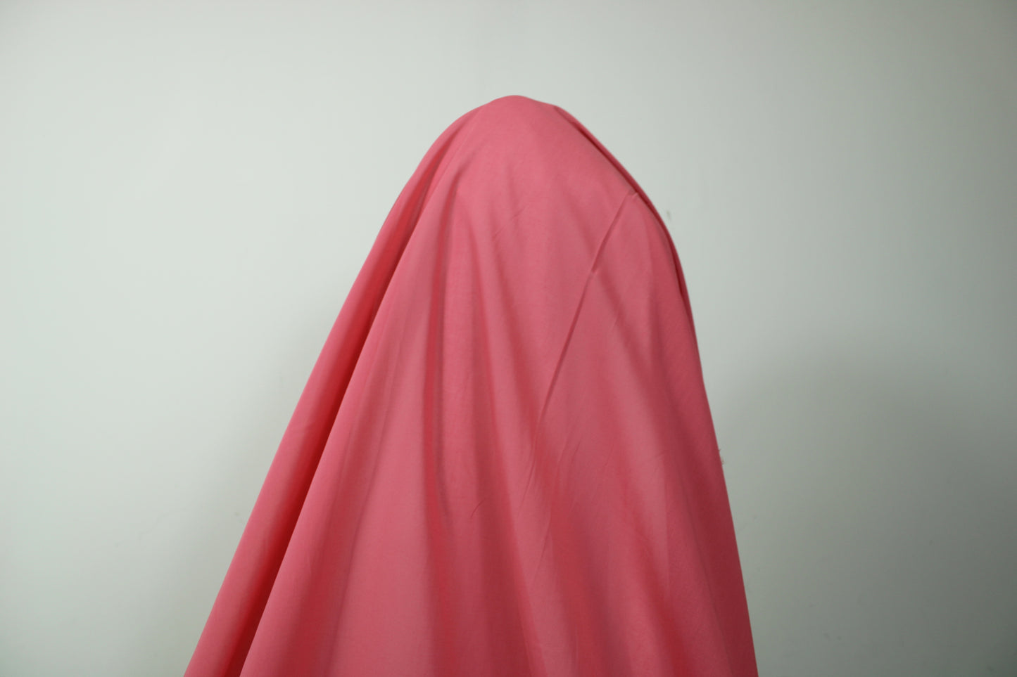 Tissu voile de coton - corail - photo 3/3 | So Tissus