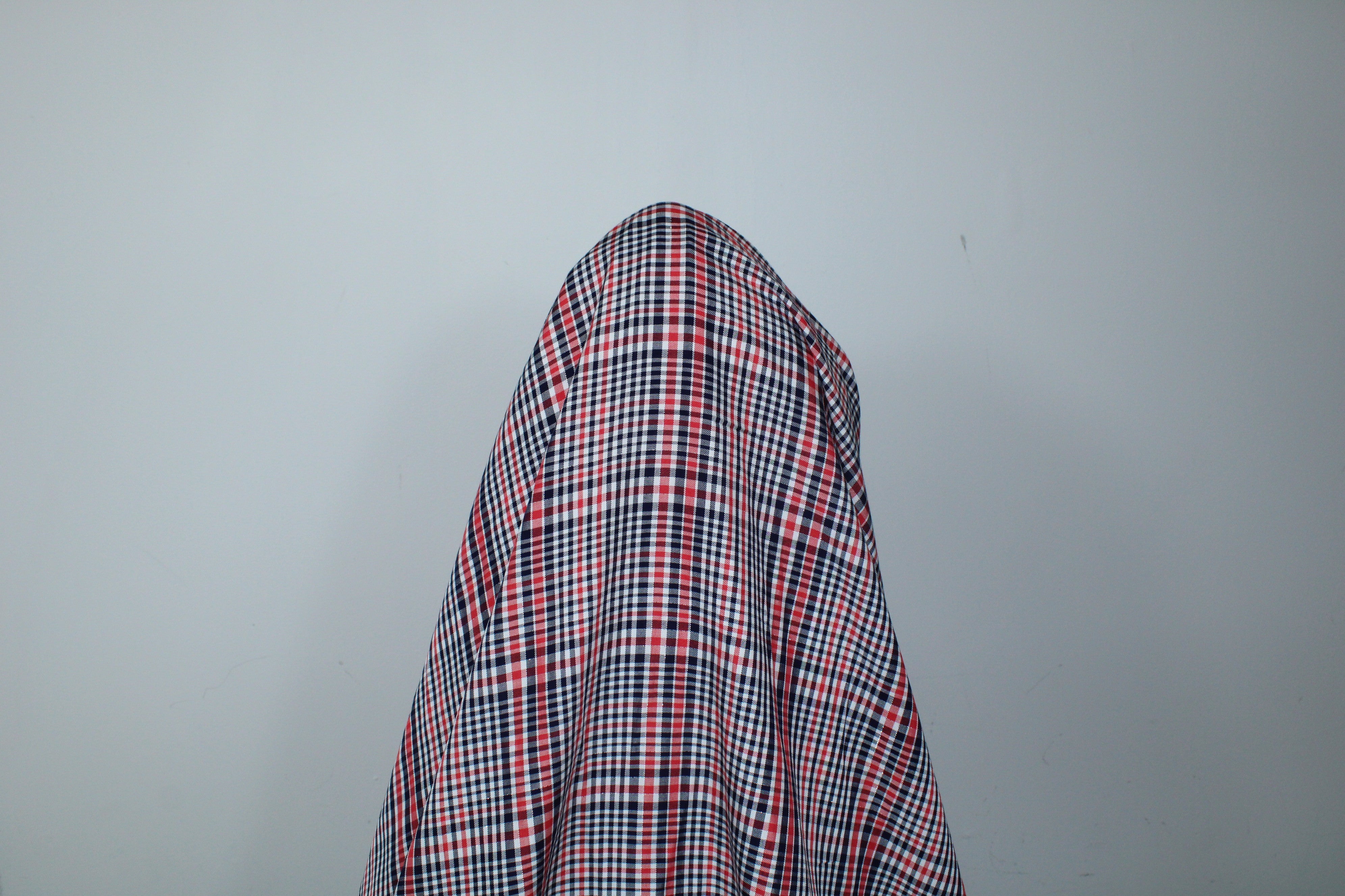 Tissu viscose - à carreaux - rouge, blanc et bleu – So Tissus