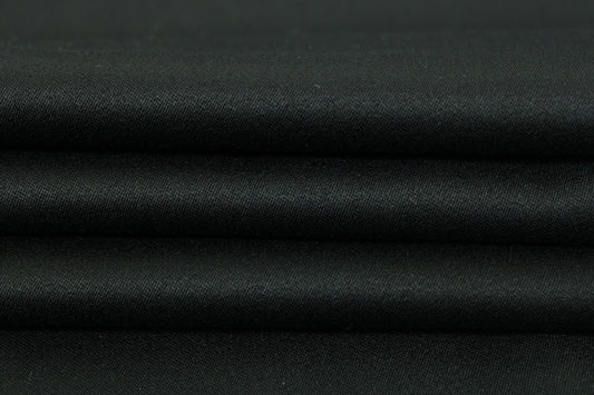 Tissu super 100 - noir - photo 2/4 | So Tissus