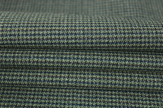 Tissu crêpe de laine - pieds de puce - ton gris - photo 2/5 | So Tissus