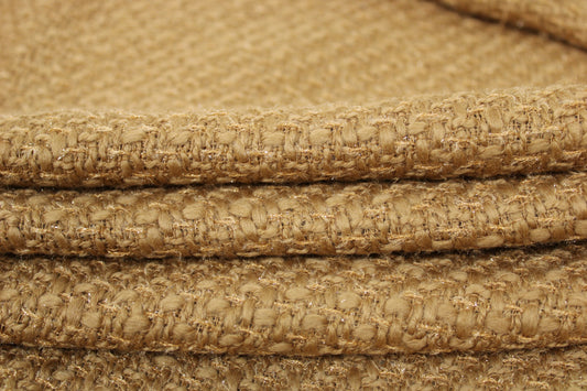 Tissu tweed de laine - ton beige - photo 2/3 | So Tissus