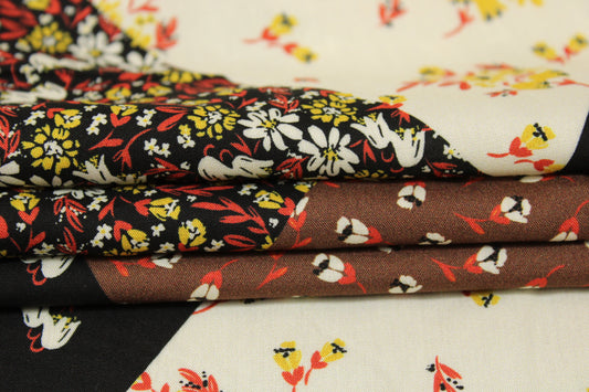 Tissu viscose - imprimé patchwork - photo 2/4 | So Tissus