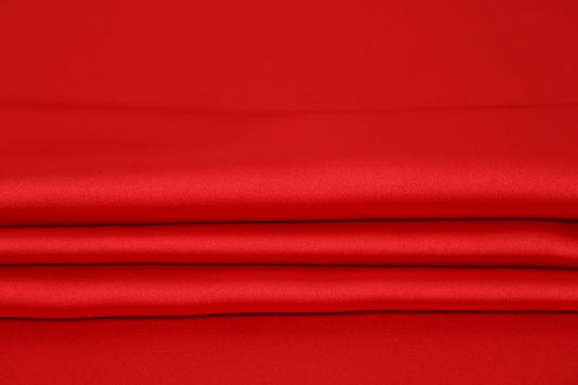Tissu satin - rouge - photo 2/3 | So Tissus