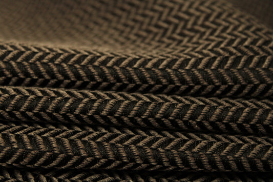 Tissu brocart de laine - motif chevron - photo 2/3 | So Tissus