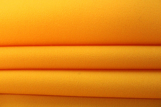 Tissu crêpe stretch - jaune - photo 2/3 | So Tissus