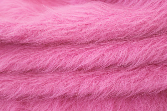 Tissu laine alpaga - rose - photo 2/3 | So Tissus