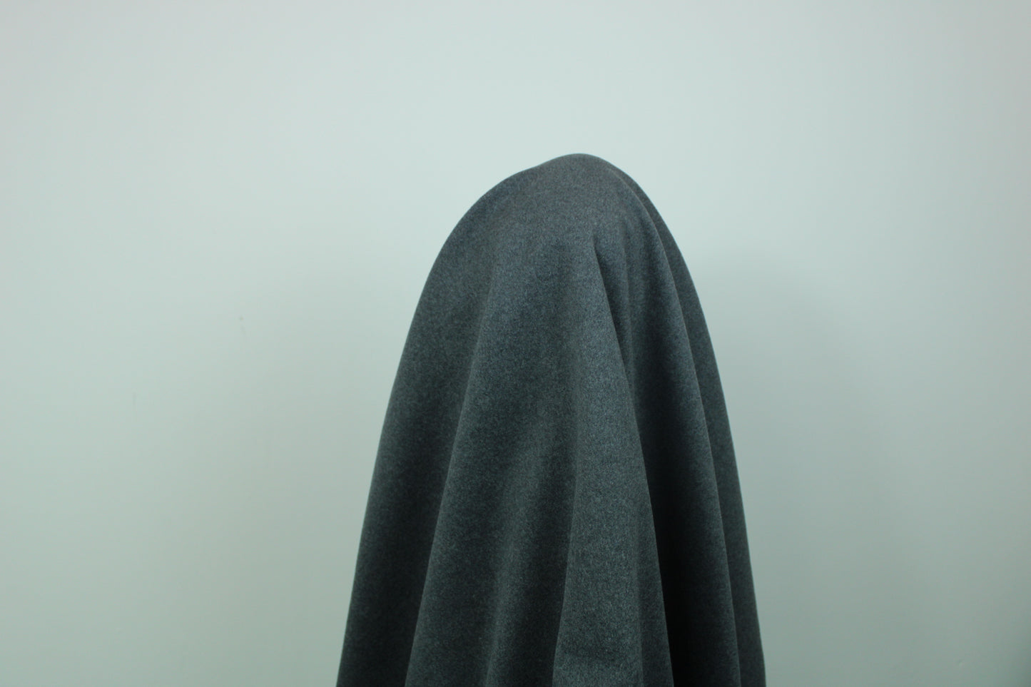 Tissu drap de laine - gris foncé - photo 3/3 | So Tissus