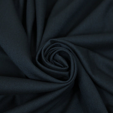 Tissu toile coton - bleu marine