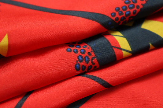 Tissu crêpe - imprimé éthnique - photo 2/4 | So Tissus