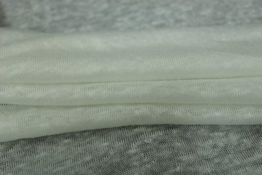 Tissu jersey de lin - ecru - photo 2/3 | So Tissus