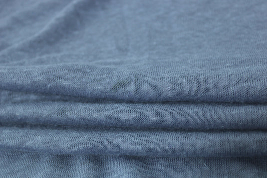 Tissu jersey de lin - mauve - photo 2/3 | So Tissus