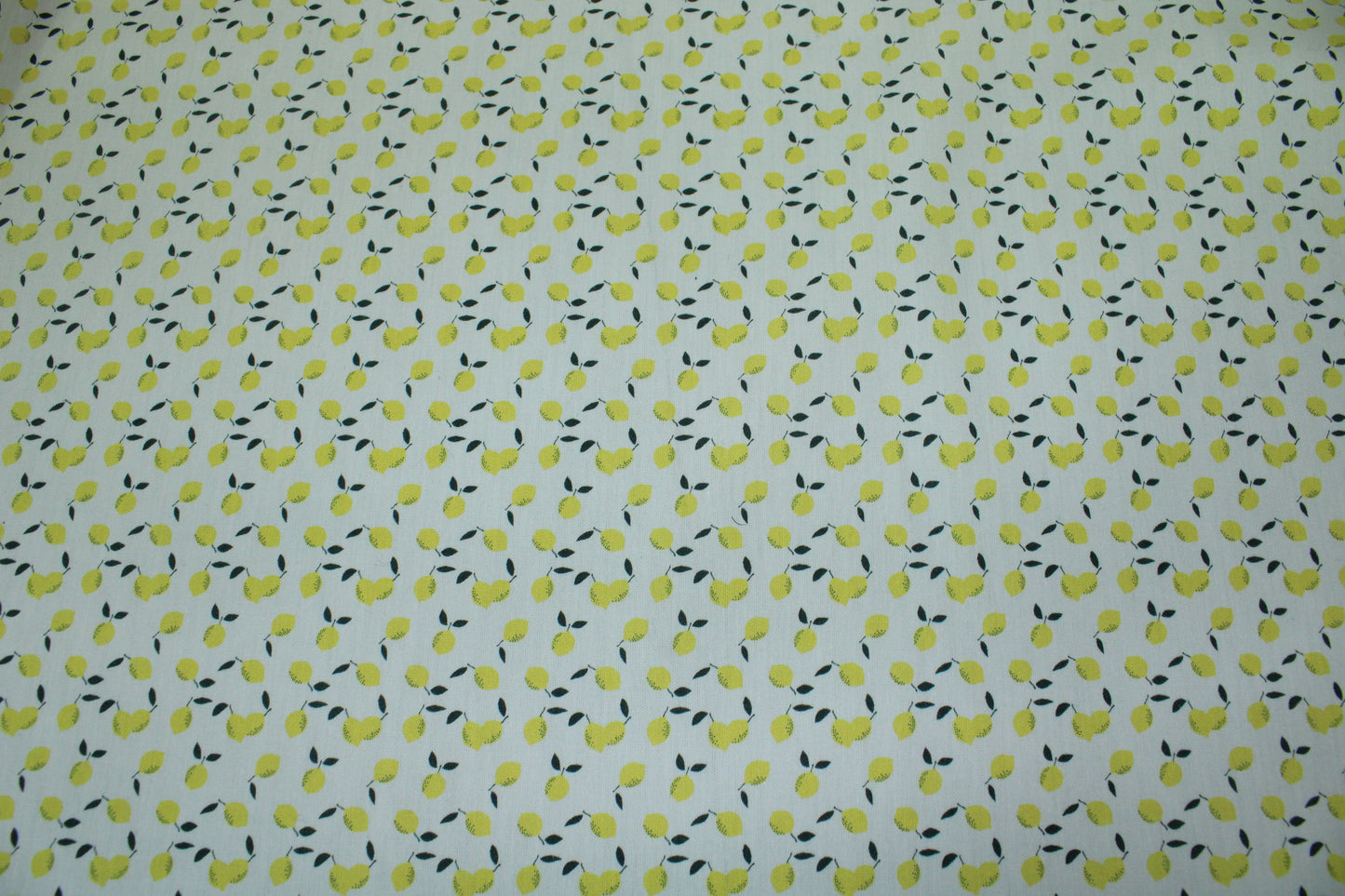 Tissu popeline coton - imprimé petits citrons - photo 5/5 | So Tissus