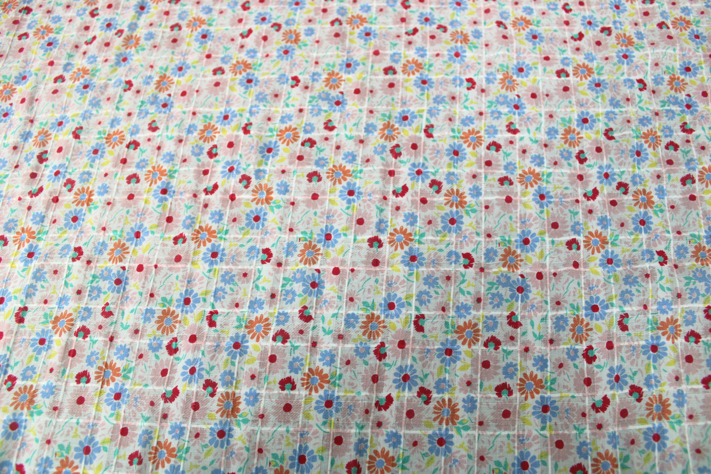 Tissu voile de coton - imprimé petites fleurs - photo 5/5 | So Tissus