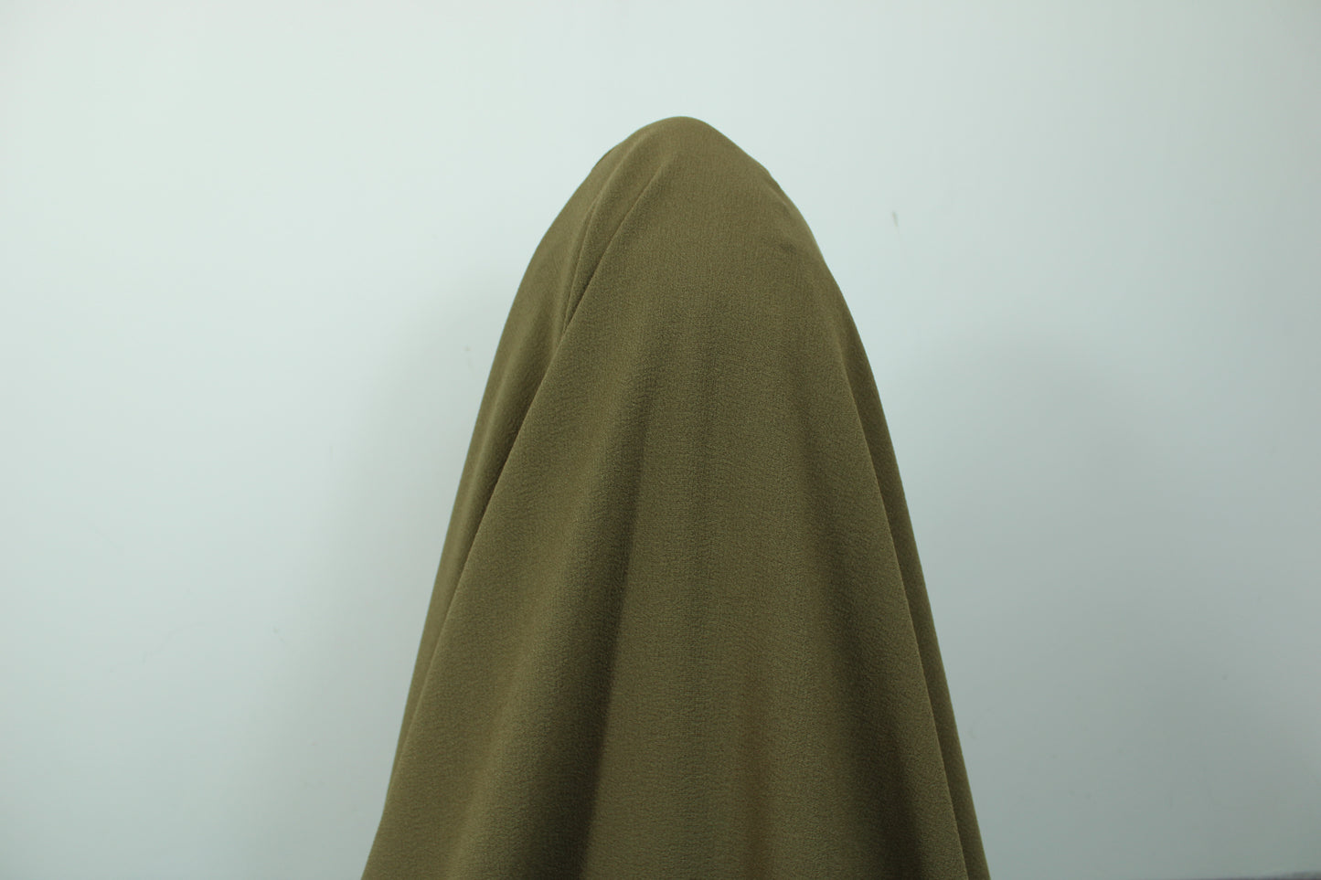 Tissu crêpe texturé - kaki - photo 3/3 | So Tissus