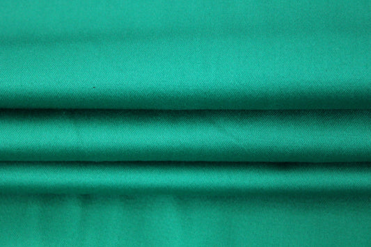 Tissu popeline premium de coton - vert prasin - photo 2/3 | So Tissus