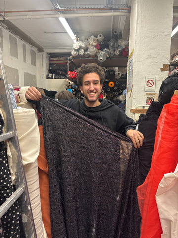 Calendrier de l’avent #2 Tissu maille lurex