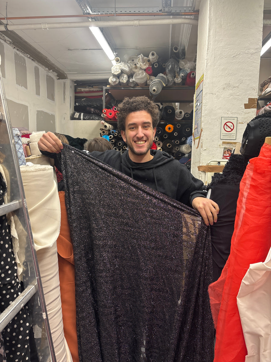 Calendrier de l’avent #2 Tissu maille lurex